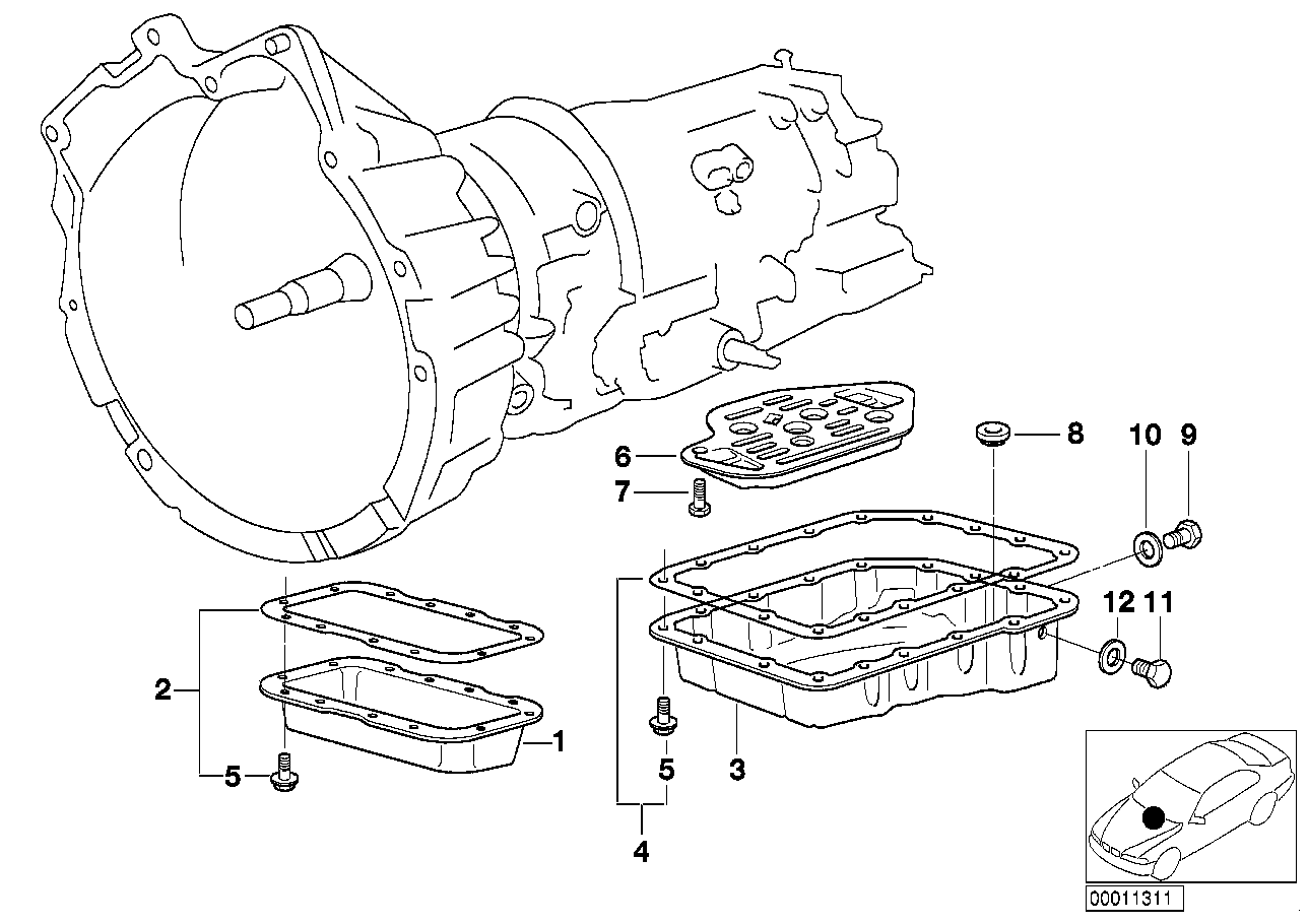 BMW 24 11 1 218 851 - Seal Ring, oil drain plug onlydrive.pro