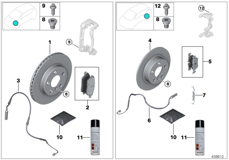 Mini 34 35 6 865 613 - Įspėjimo kontaktas, stabdžių trinkelių susidėvėjimas onlydrive.pro