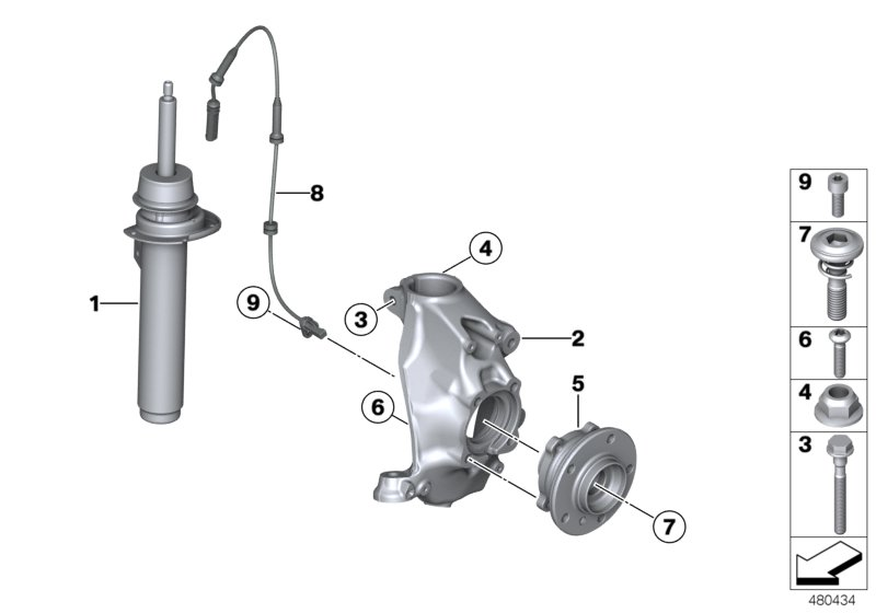 BMW 34 52 6 791 748 - Sensor, wheel speed onlydrive.pro