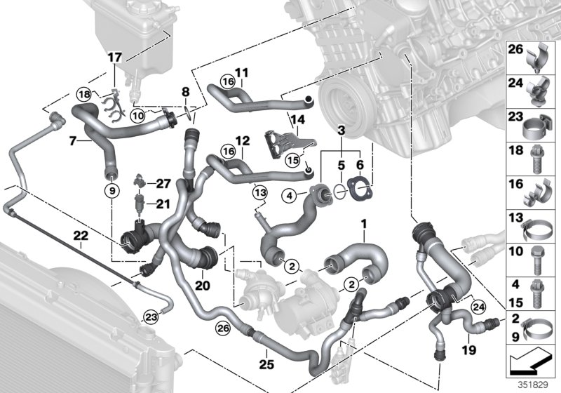 BMW 11537545278 - Tarpiklis, įsiurbimo kolektorius onlydrive.pro