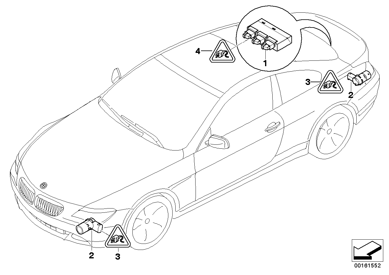 BMW 66 20 2 180 149 - Sensor, parkimisabi onlydrive.pro