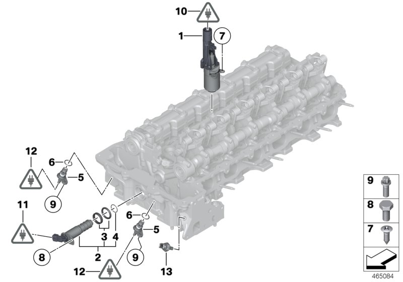 BMW 11 36 8 605 123 - Control Valve, camshaft adjustment onlydrive.pro