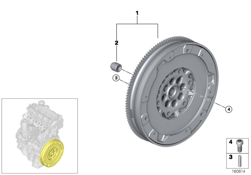 BMW 21 20 7 647 334 - Маховик onlydrive.pro