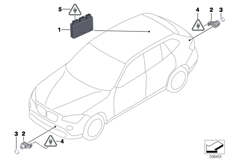 BMW 66 20 2 180 146 - Sensor, parkimisabi onlydrive.pro