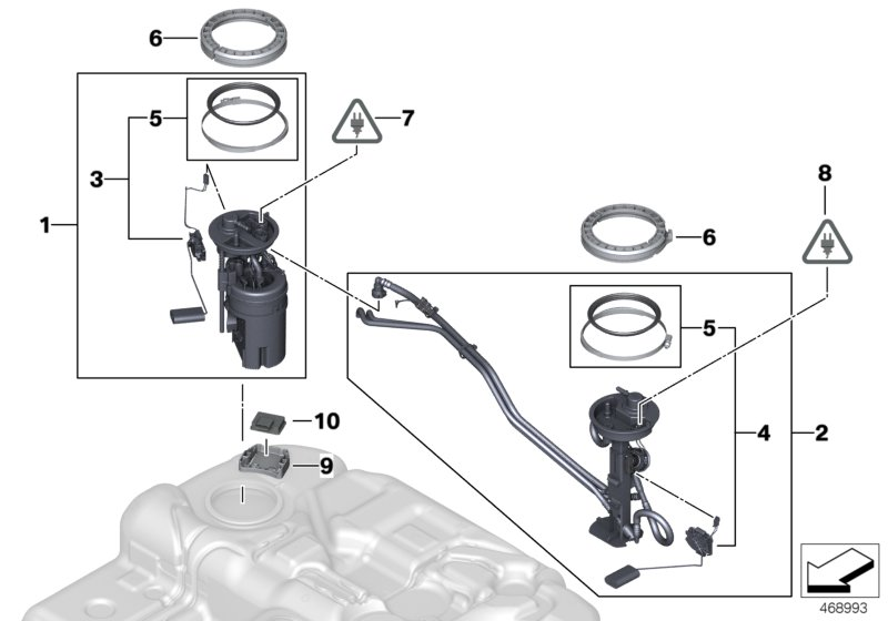 BMW 16 11 7 207 599 - Fuel Pump onlydrive.pro