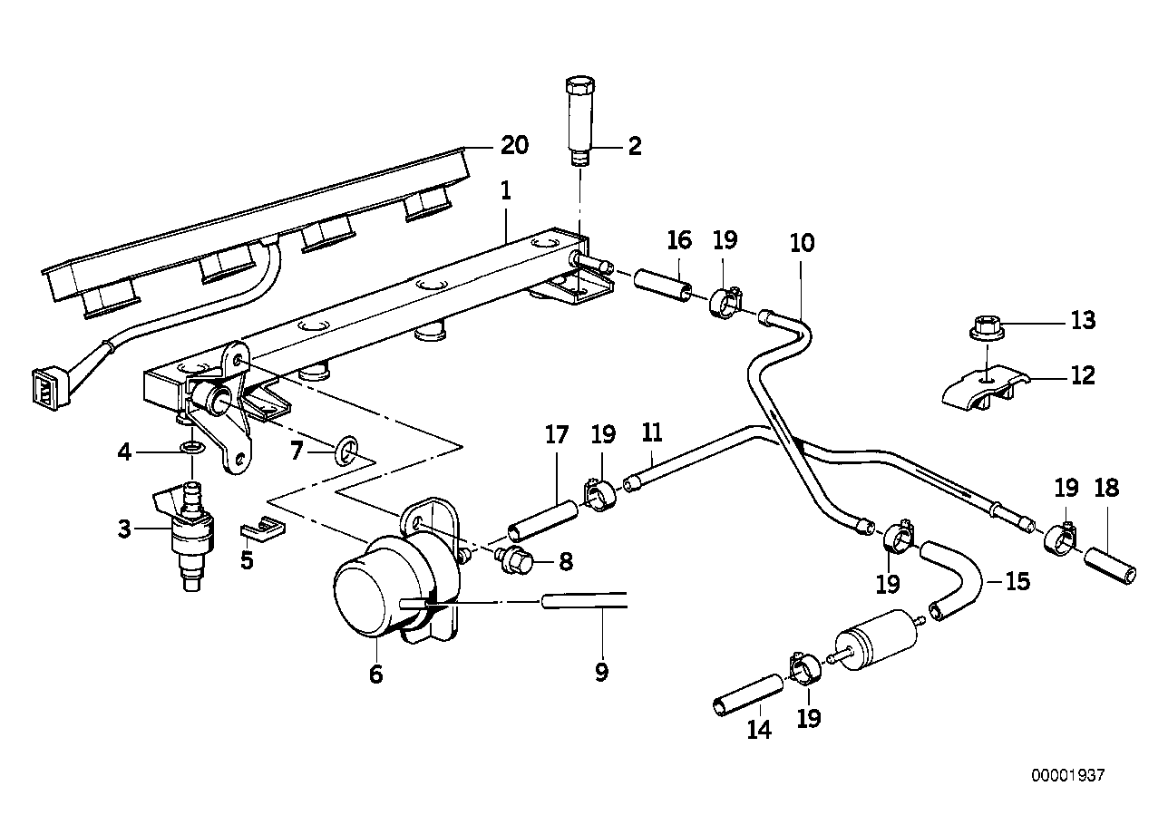 BMW 13 64 1 730 767 - Уплотнительное кольцо, инжектор onlydrive.pro