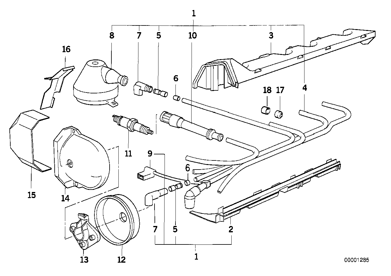 BMW 12121721774 - Sensor, ignition pulse onlydrive.pro