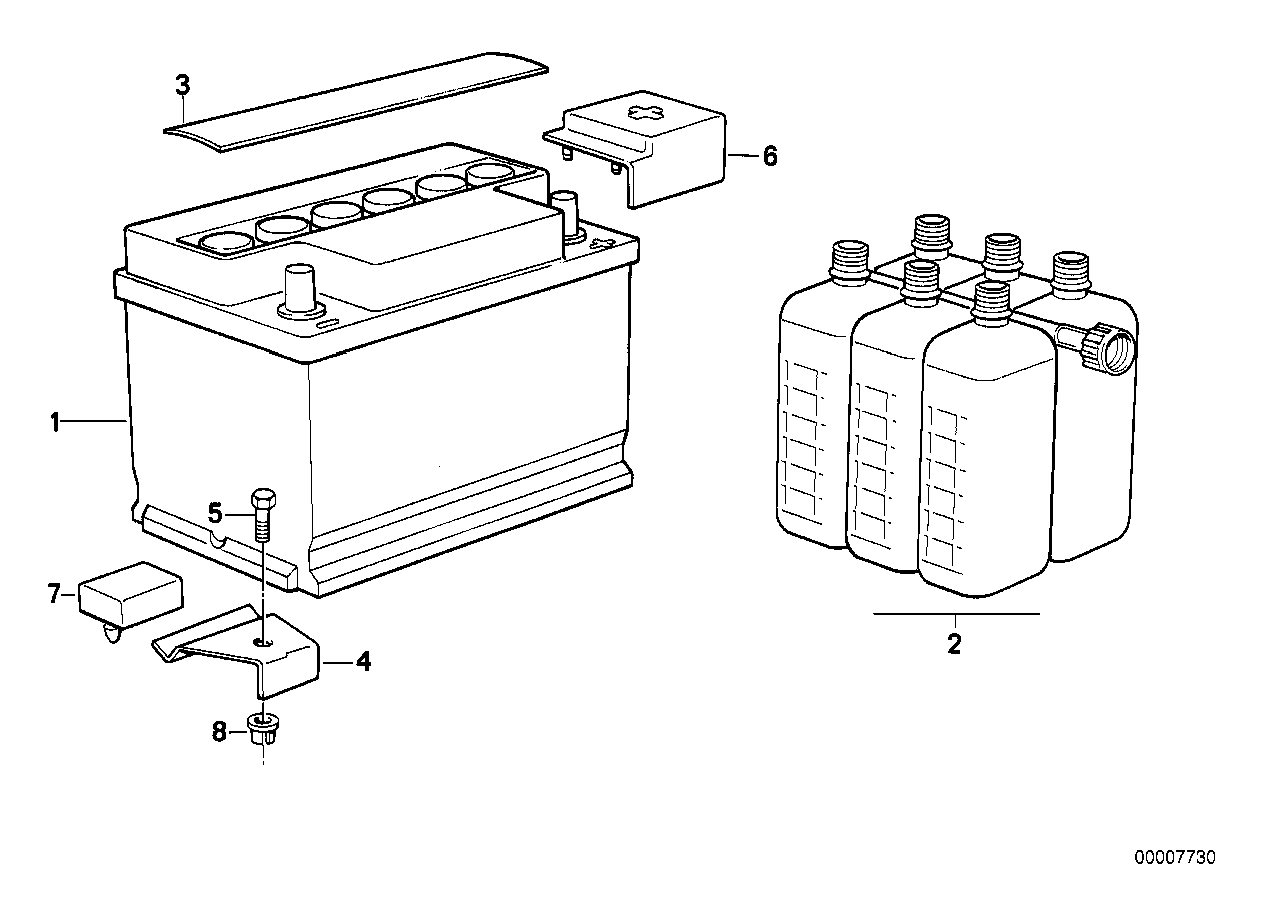 BMW 61218377127 - Battery: 1  pcs. onlydrive.pro