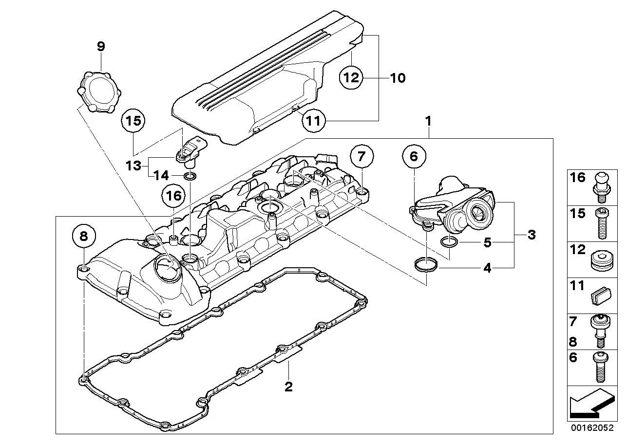 BMW 13 62 7 837 904 - Impulssianturi, kampiakseli onlydrive.pro