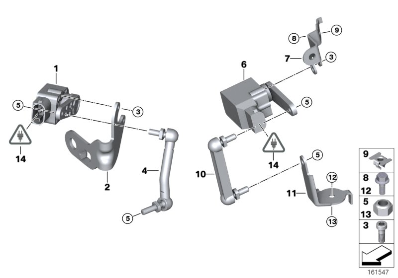 BMW 37 14 6 853 753 - Sensor, Xenon light (headlight range adjustment) onlydrive.pro