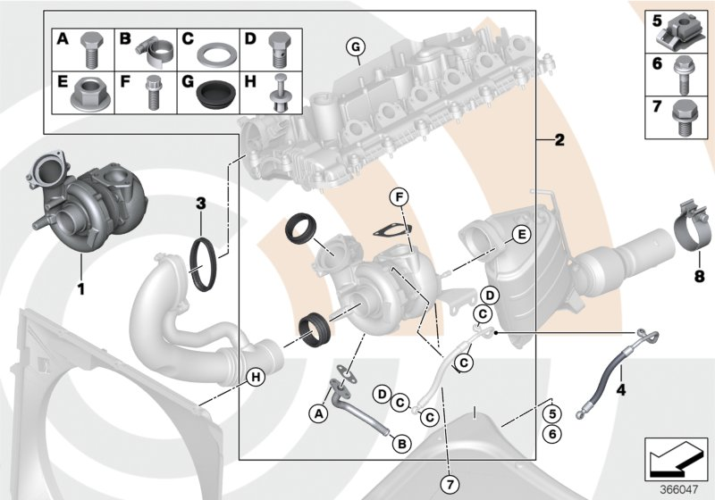 BMW 11657791046* - Турбина, компрессор onlydrive.pro