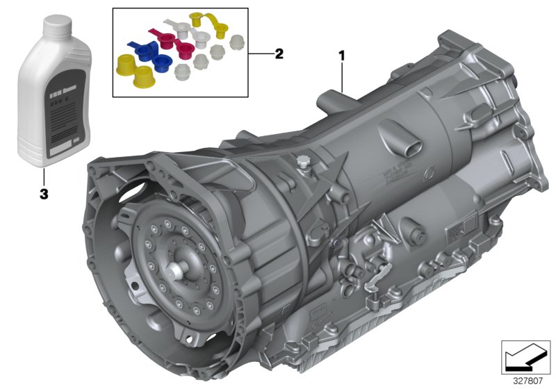 BMW 83 22 2 289 720 - Automatic transmission ga8hp45z - 4wd: X pcs. onlydrive.pro