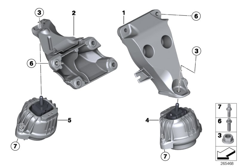 BMW 22 11 6 856 184 - Variklio montavimas onlydrive.pro