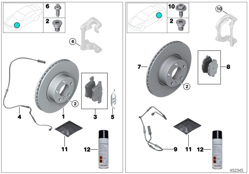 BMW 34106879122 - Brake Disc onlydrive.pro