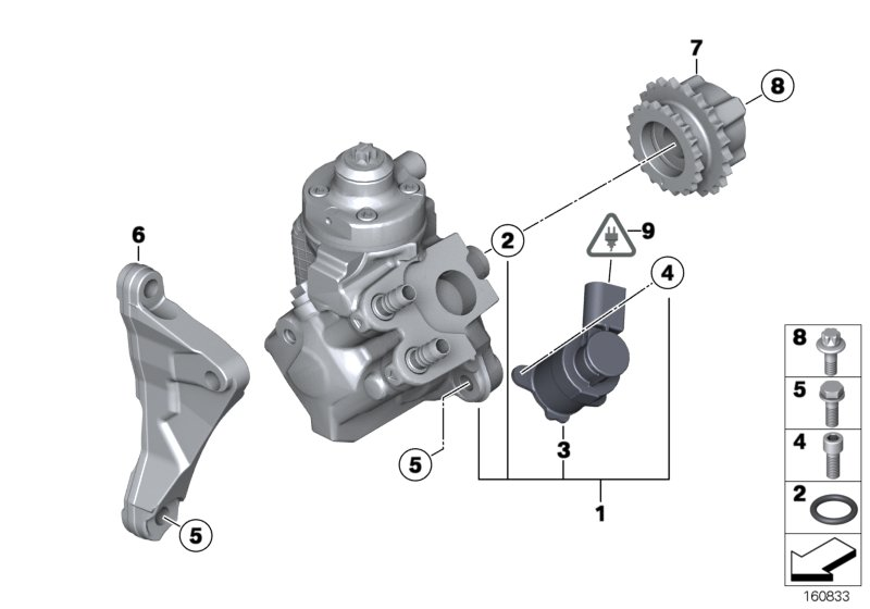 BMW 13 51 8 577 650 - High Pressure Pump onlydrive.pro