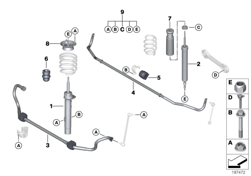 BMW 31 31 6 786 015 - Amortizatorius onlydrive.pro