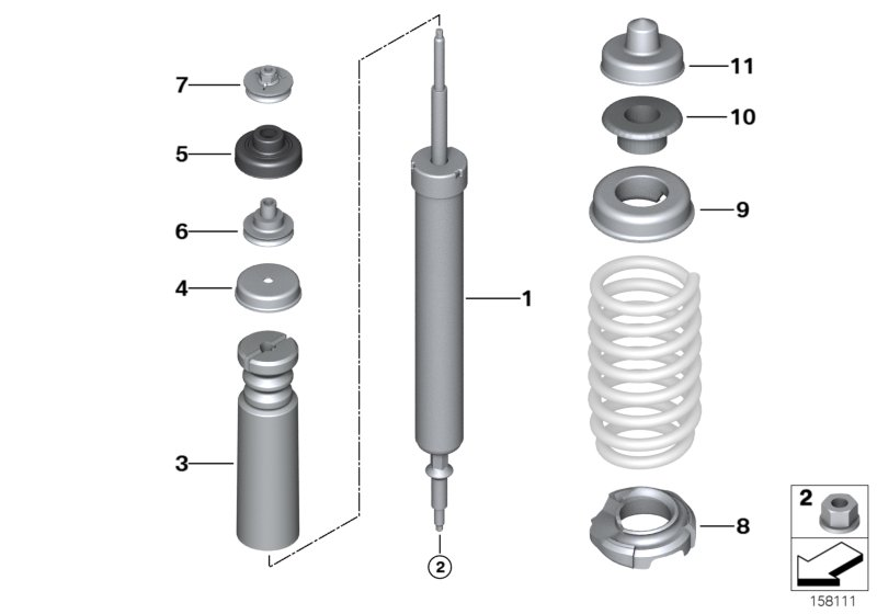 BMW 33 52 6 772 926 - Shock Absorber onlydrive.pro