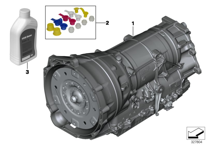 BMW 24 00 7 646 107 - Automatic Transmission onlydrive.pro