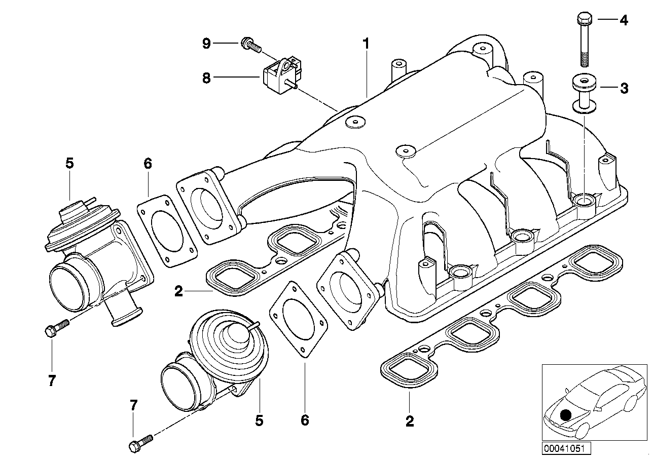 BMW 13 62 2 246 977 - Sensor, boost pressure onlydrive.pro