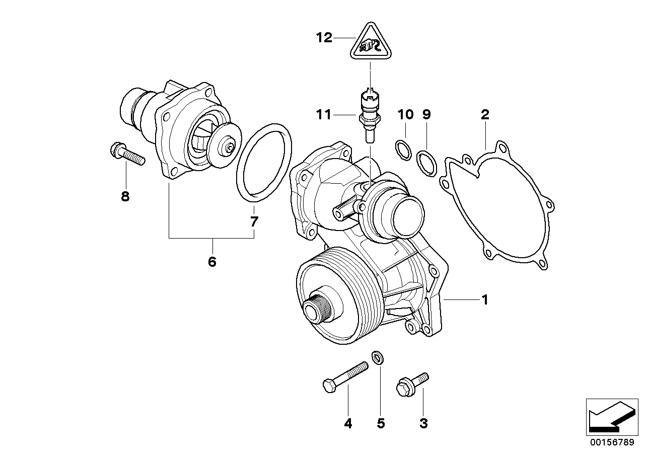 BMW 13621703993 - Sensor, coolant temperature onlydrive.pro