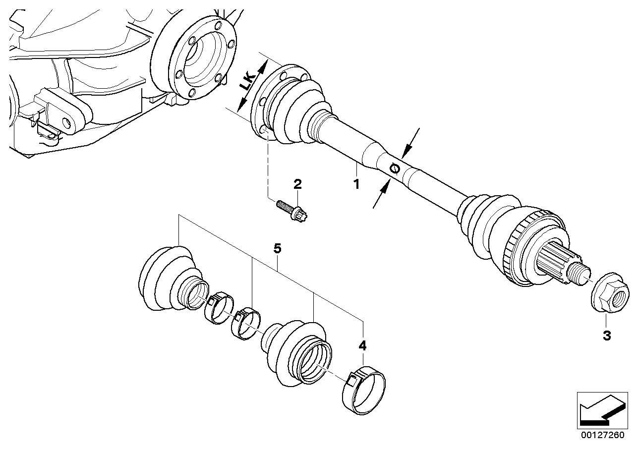 BMW 33217504521 - Drive Shaft onlydrive.pro