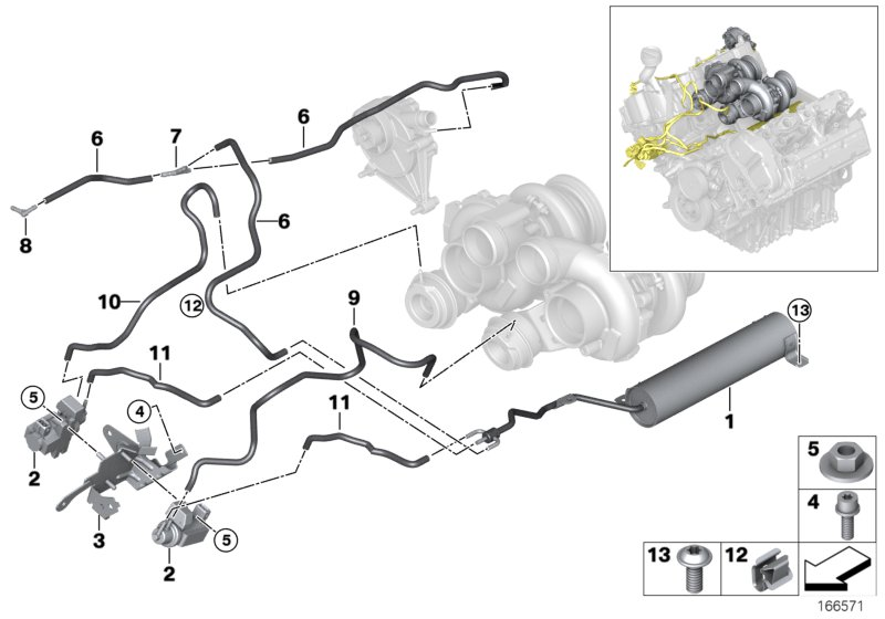 BMW 11 74 7 626 350 - Pressure converter, turbocharger onlydrive.pro