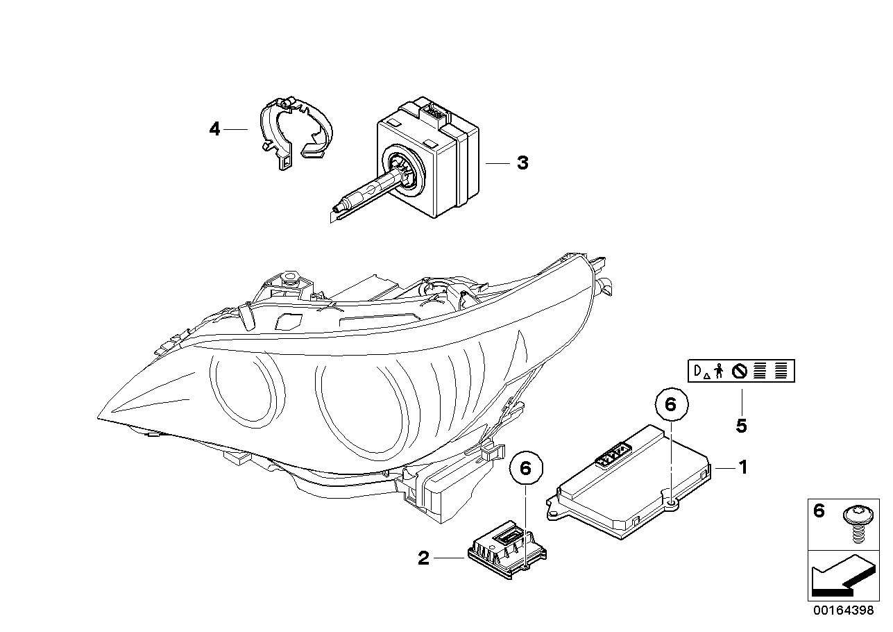 BMW 63 12 7 189 312 - Блок управления, адаптивная фара onlydrive.pro