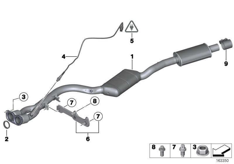 BMW 18 30 7 567 685 - Уплотнительное кольцо, труба выхлопного газа onlydrive.pro