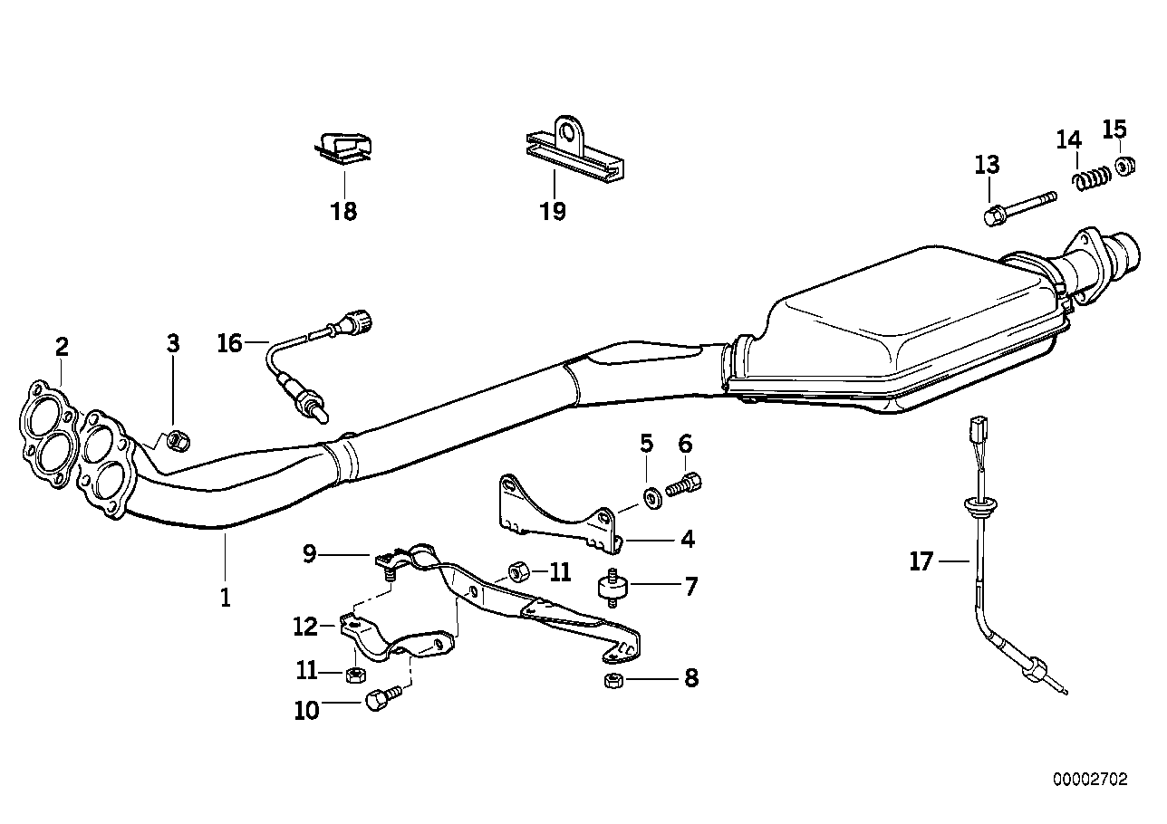 BMW 11 78 1 734 393 - Lambda andur onlydrive.pro