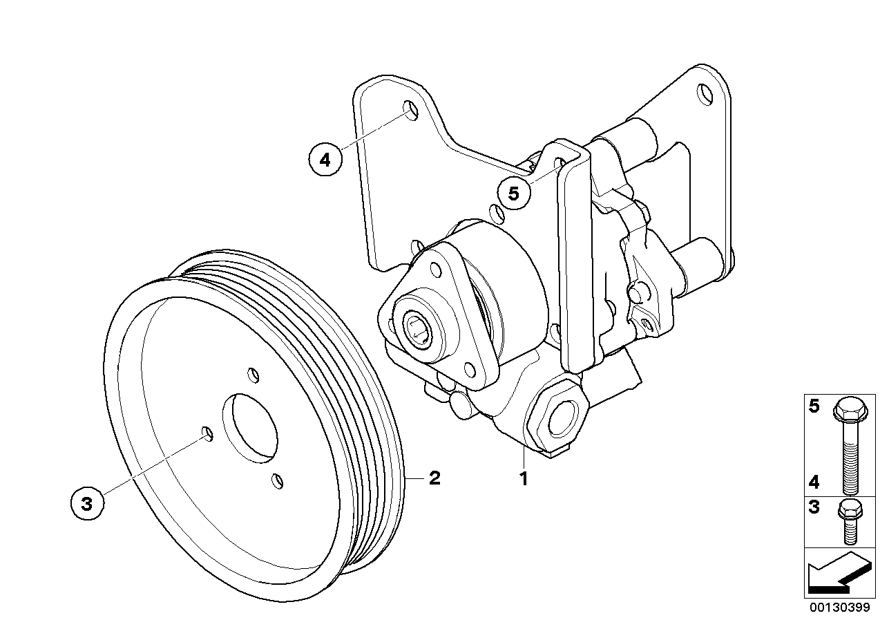 BMW 32 41 3 404 615 - Hydraulic Pump, steering system onlydrive.pro