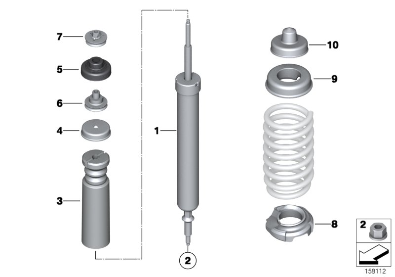 BMW 33 52 6 780 081 - Shock Absorber onlydrive.pro