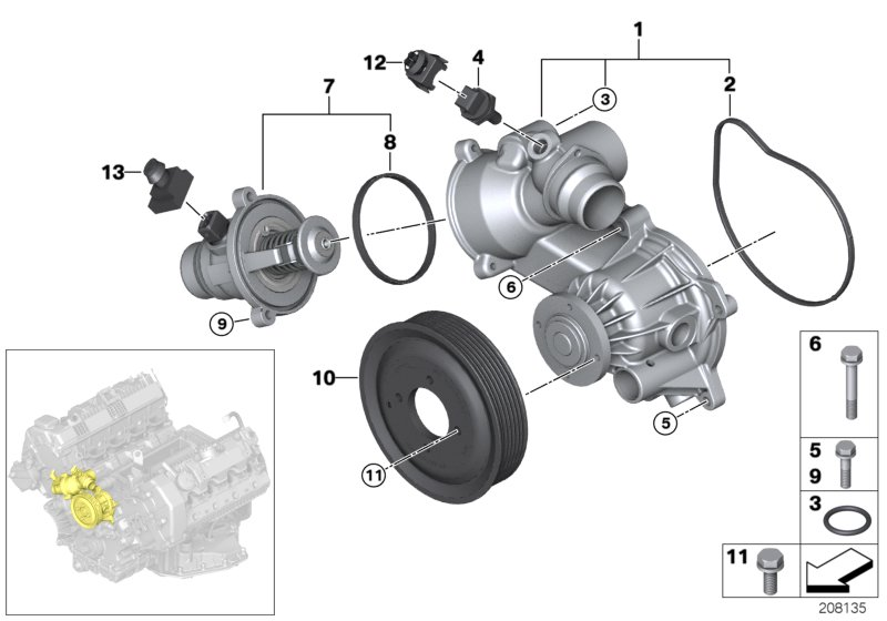 BMW 11517586779 - Veepump onlydrive.pro