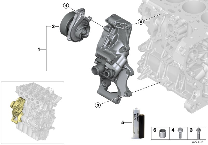 Mini 11 51 8 601 366 - Vesipumppu onlydrive.pro