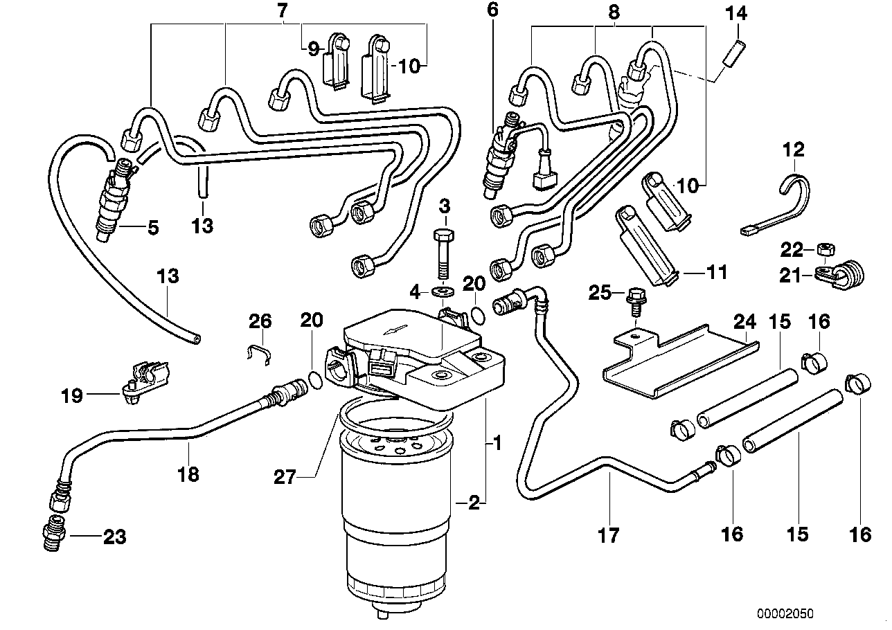 BMW 13 32 2 243 653 - Kütusefilter onlydrive.pro