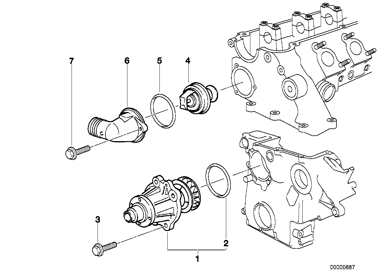 Mini 1151 0 032 679 - Water Pump onlydrive.pro