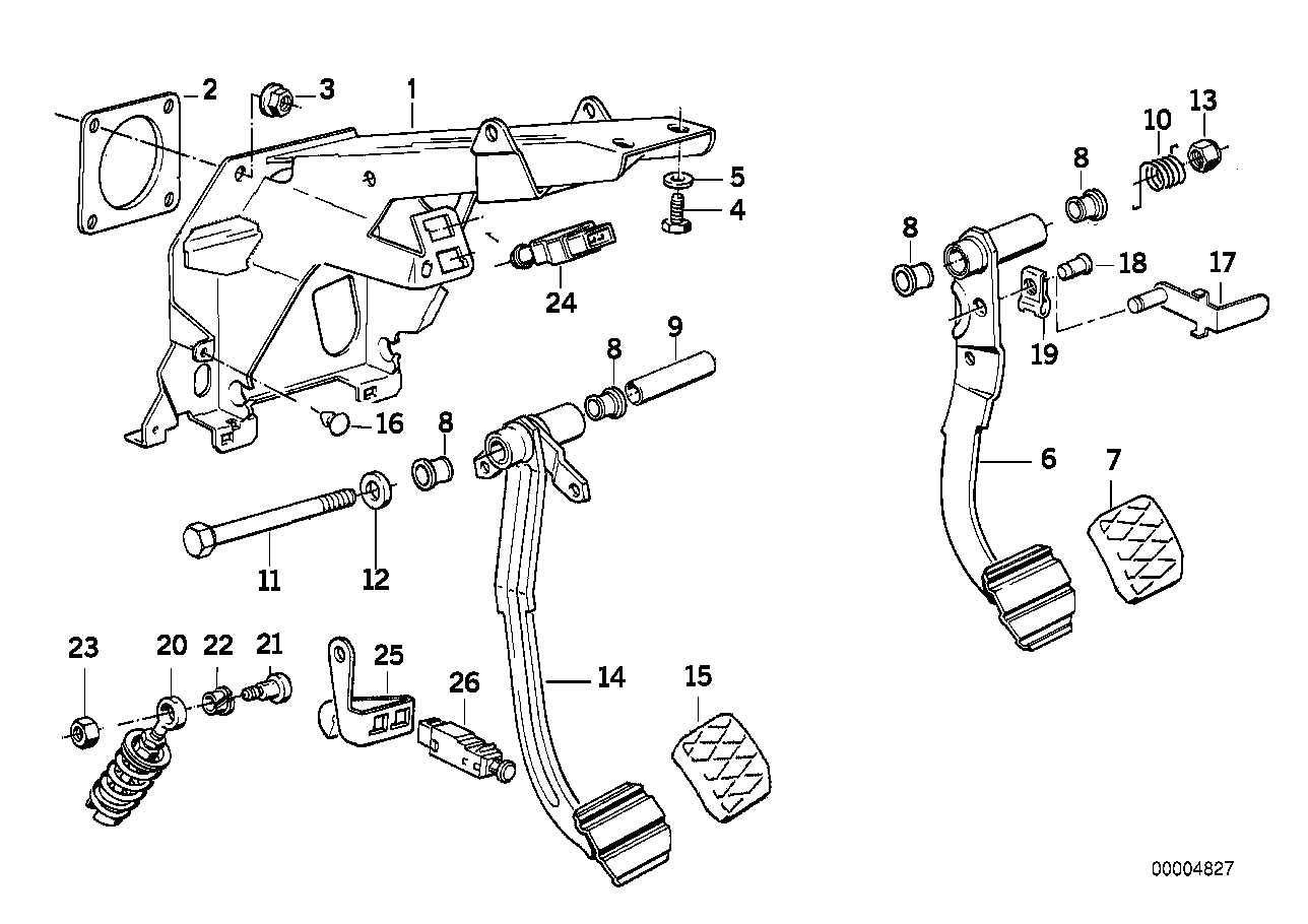 BMW 61 31 8 360 420 - Piduritule lüliti onlydrive.pro