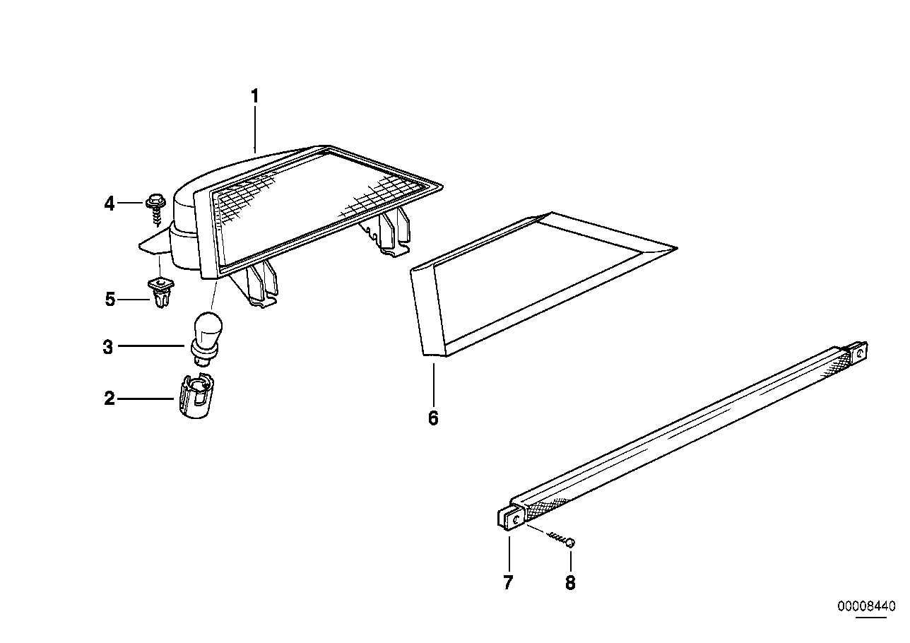 BMW 6321 7160 789 - Lemputė, prietaisų skydelio apšvietimas onlydrive.pro