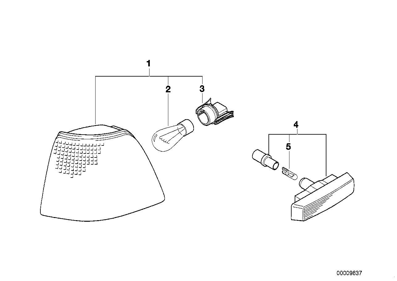 BMW 82199403095 - Indicator onlydrive.pro