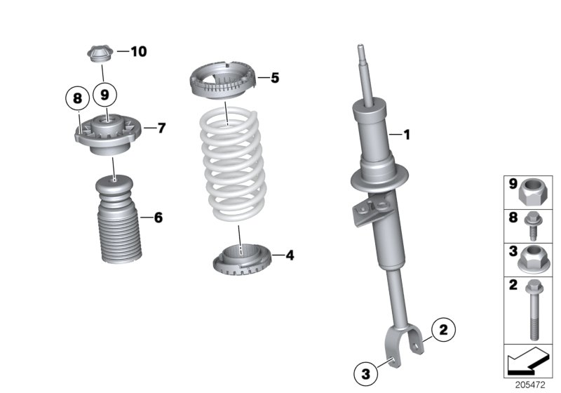 BMW 31 31 6 789 609 - Shock Absorber onlydrive.pro