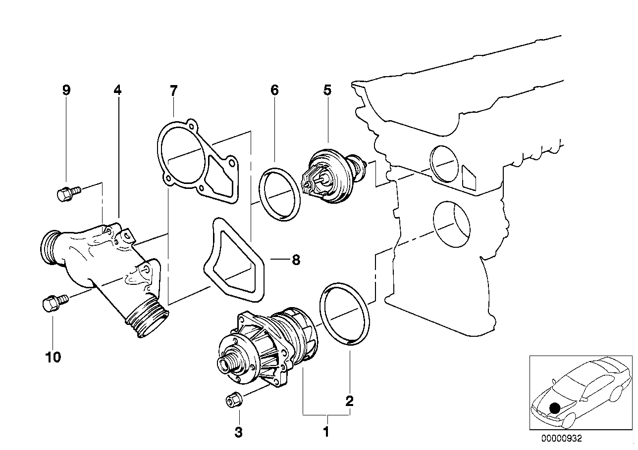 Mini 11517527799 - Водяной насос onlydrive.pro