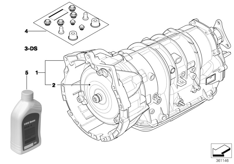 BMW 83 22 2 305 395 - Automatic gearbox a5s360r / a5s390r: X pcs. onlydrive.pro