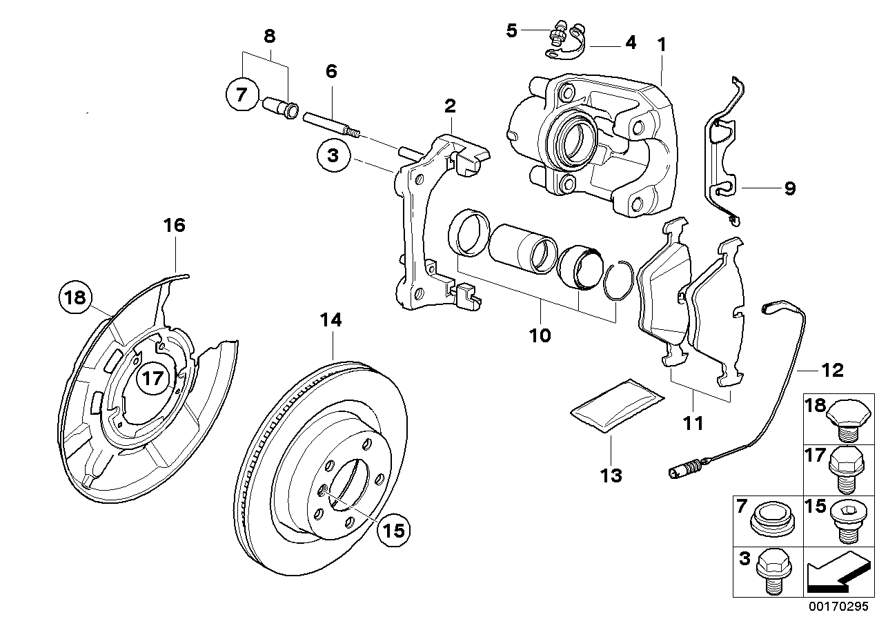 BMW 34216855007 - Brake Disc onlydrive.pro