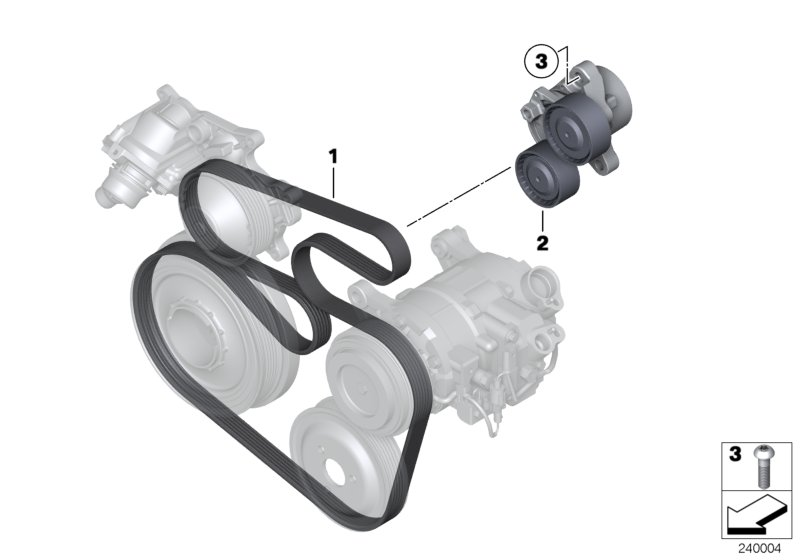 BMW 11288512233 - V formos rumbuoti diržai onlydrive.pro