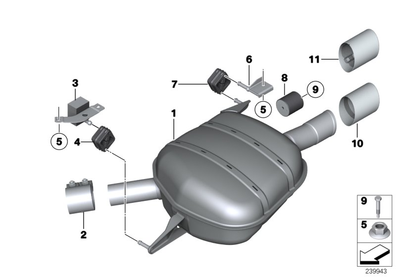 BMW 18302753085 - Bukse, Stabilizators onlydrive.pro