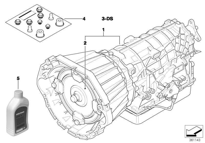 BMW 83 22 9 407 807 - Automatic gearbox a5s440z: X pcs. onlydrive.pro