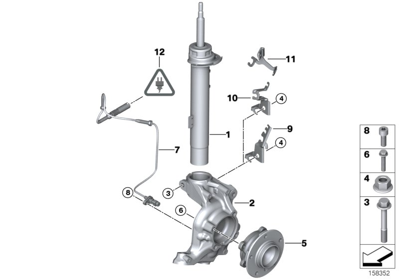 BMW 31 31 6 786 005 - Shock Absorber onlydrive.pro