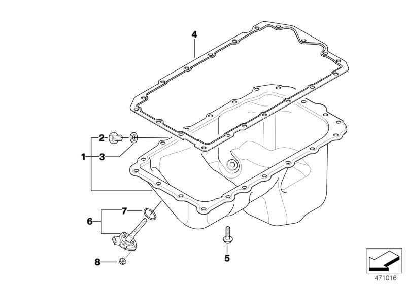 BMW 11 13 7 568 309 - Sealing Plug, oil sump onlydrive.pro