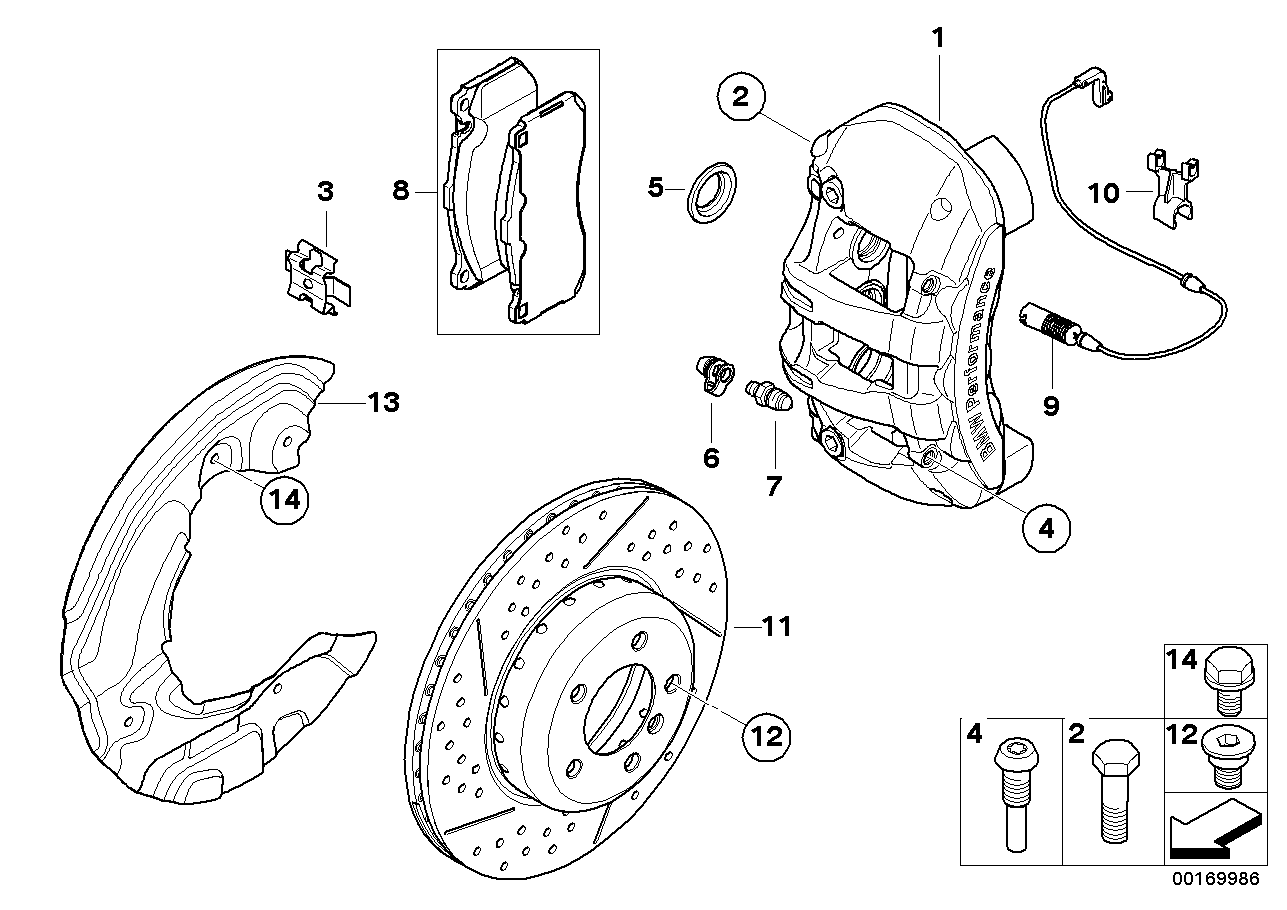 BMW 34116786392 - Bremžu diski onlydrive.pro