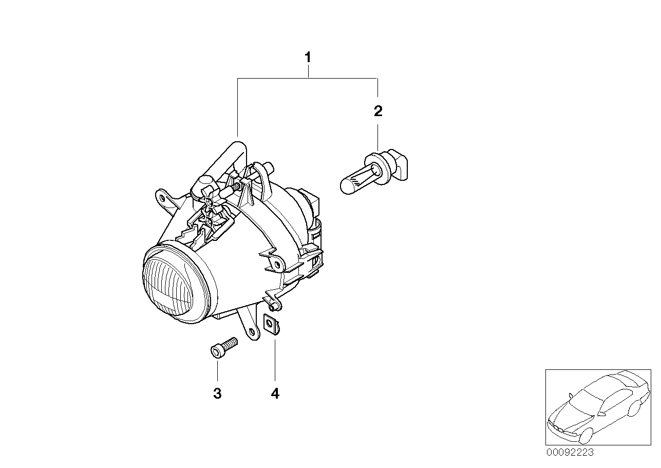 BMW 6321 7160 784 - Bulb, headlight onlydrive.pro