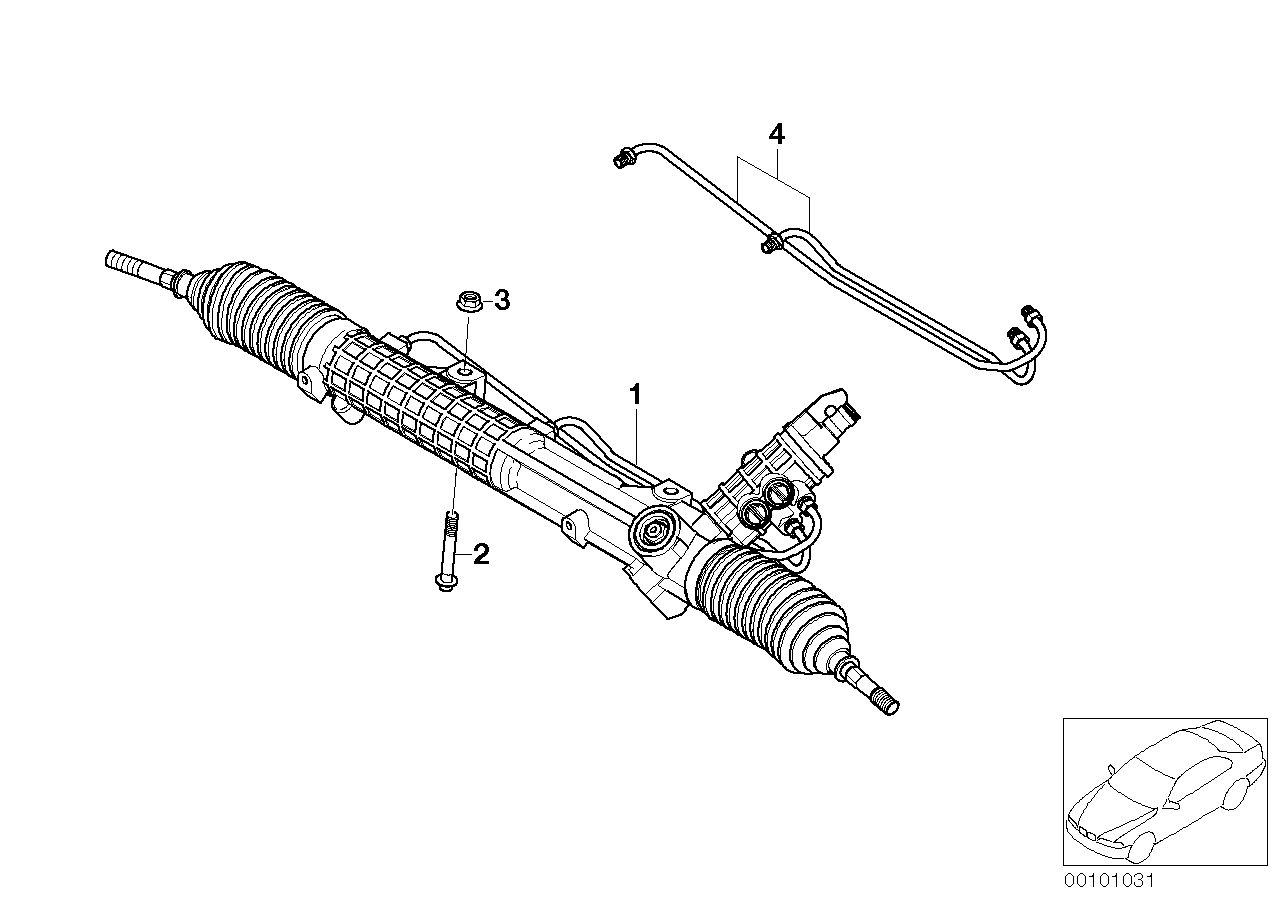 BMW 32 13 6 757 651 - Ohjausvaihde onlydrive.pro